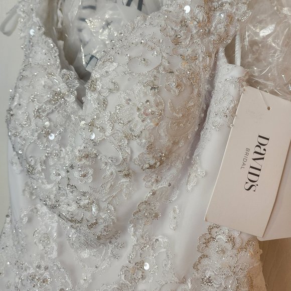 david's bridal champagne wedding dress Davids Bridal Champagne